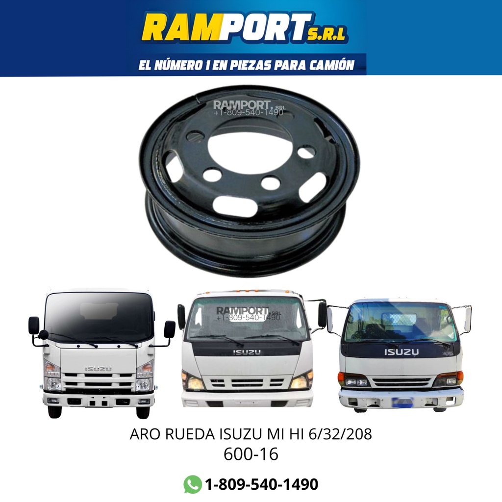 ARO RUEDA  ISUZU MI HI 6/32
