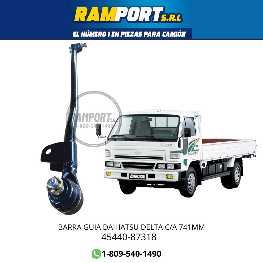 [45440-87318] BARRA DE ACOPLAMIENTO DELTA C/A 741MM