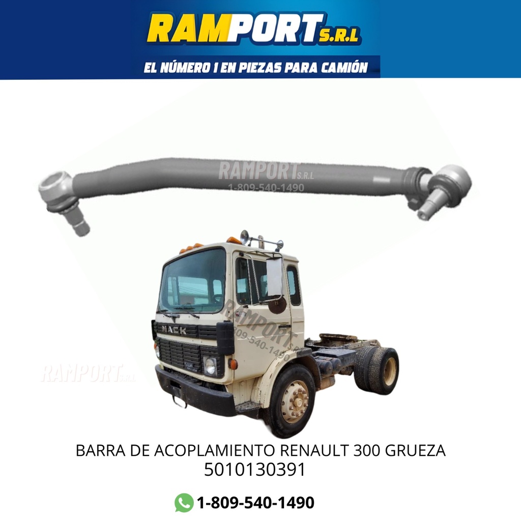 [5010130391] BARRA DE ACOPLAMIENTO RENAULT 300 GRUEZA *