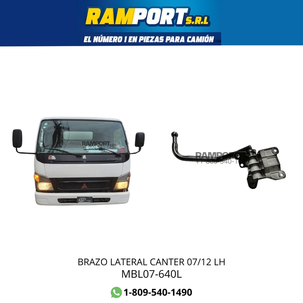BRAZO LATERAL CANTER 07/12 RH