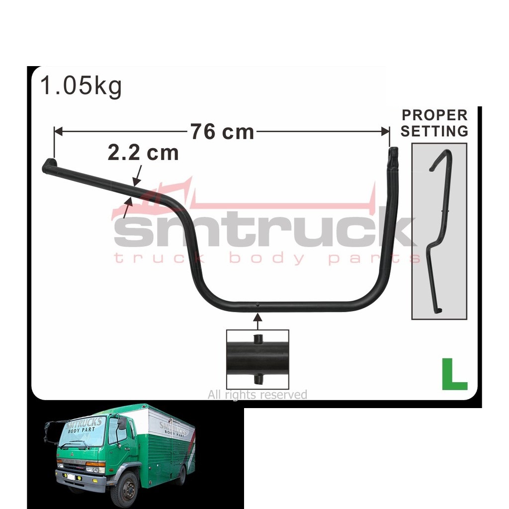 BRAZO LATERAL FUSO FK615/17 FM657 LH