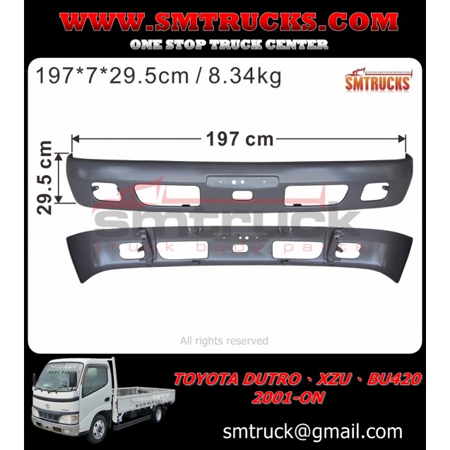BUMPER DINA BU420 C/A 01/07 004-001-TYL