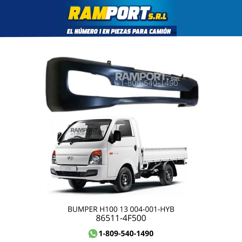 [86511-4F500] BUMPER HYUNDAI H100 13 004-001-HYB
