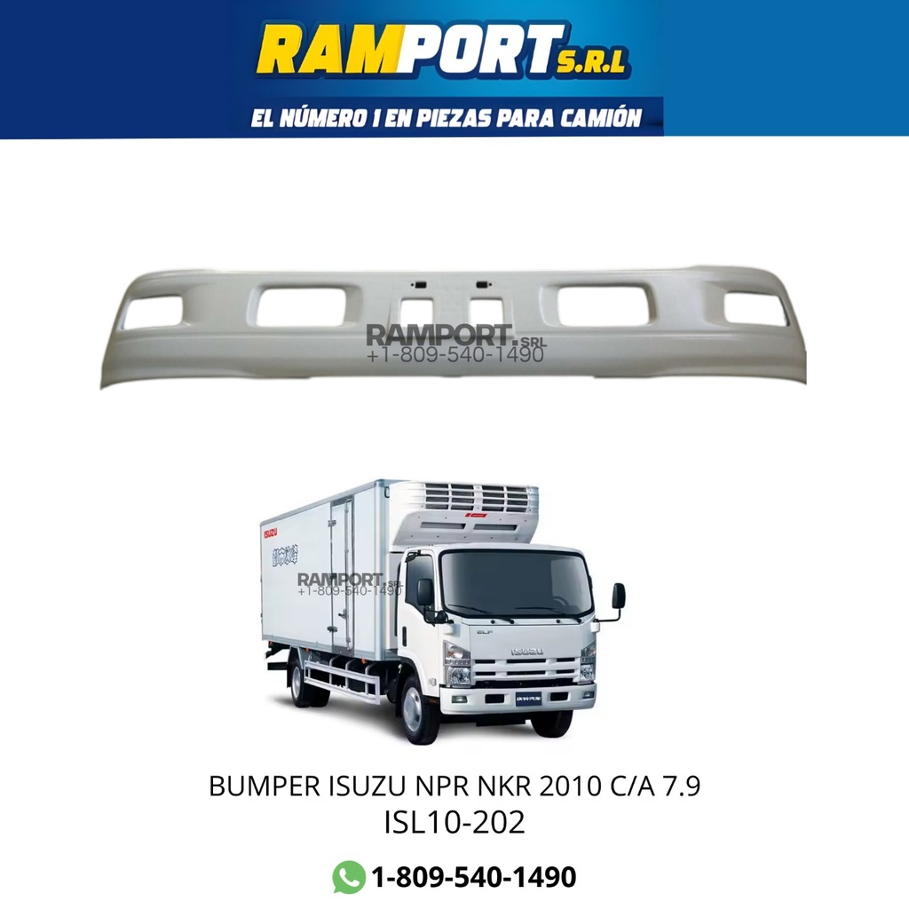 BUMPER ISUZU NPR NKR 2010 C/A 7.9
