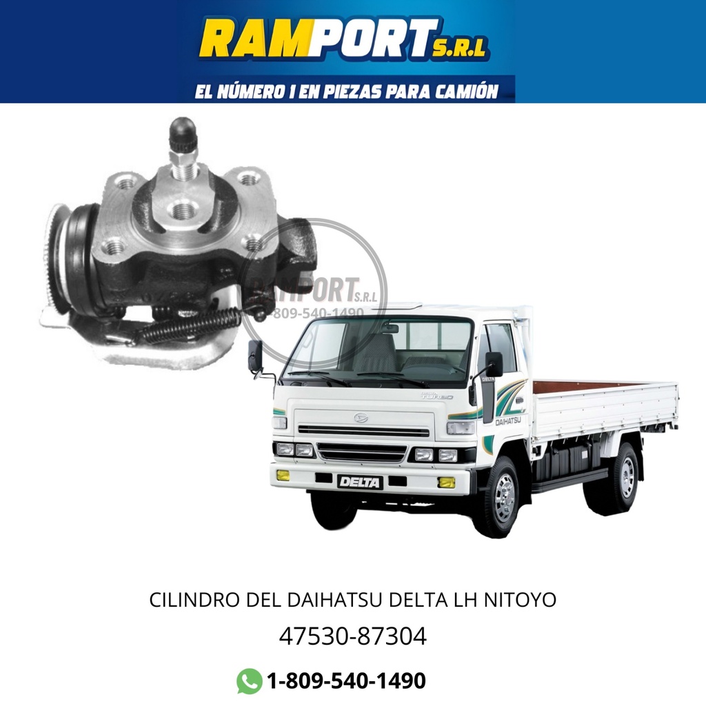 CILINDRO FRENO DEL DAIHATSU DELTA LH NT