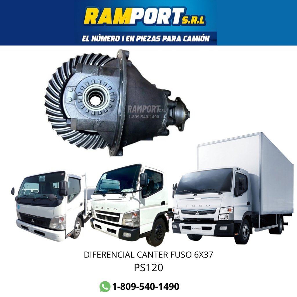DIFERENCIAL CANTER FUSO 6X37 5 OLLO 20T