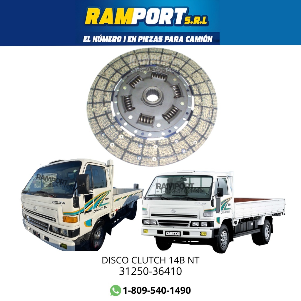 DISCO CLUTCH 14B DELTA DINA-4