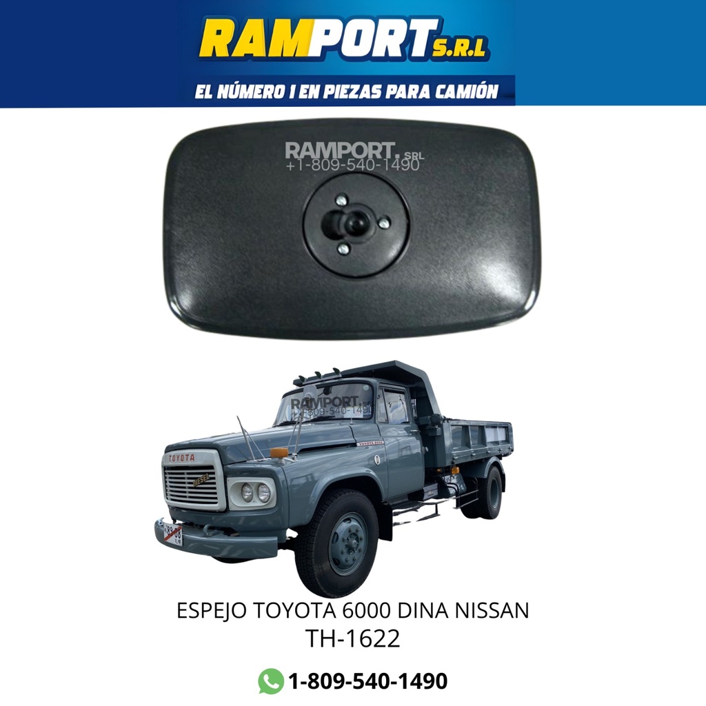 ESPEJO TOYOTA 6000 DINA NISSAN