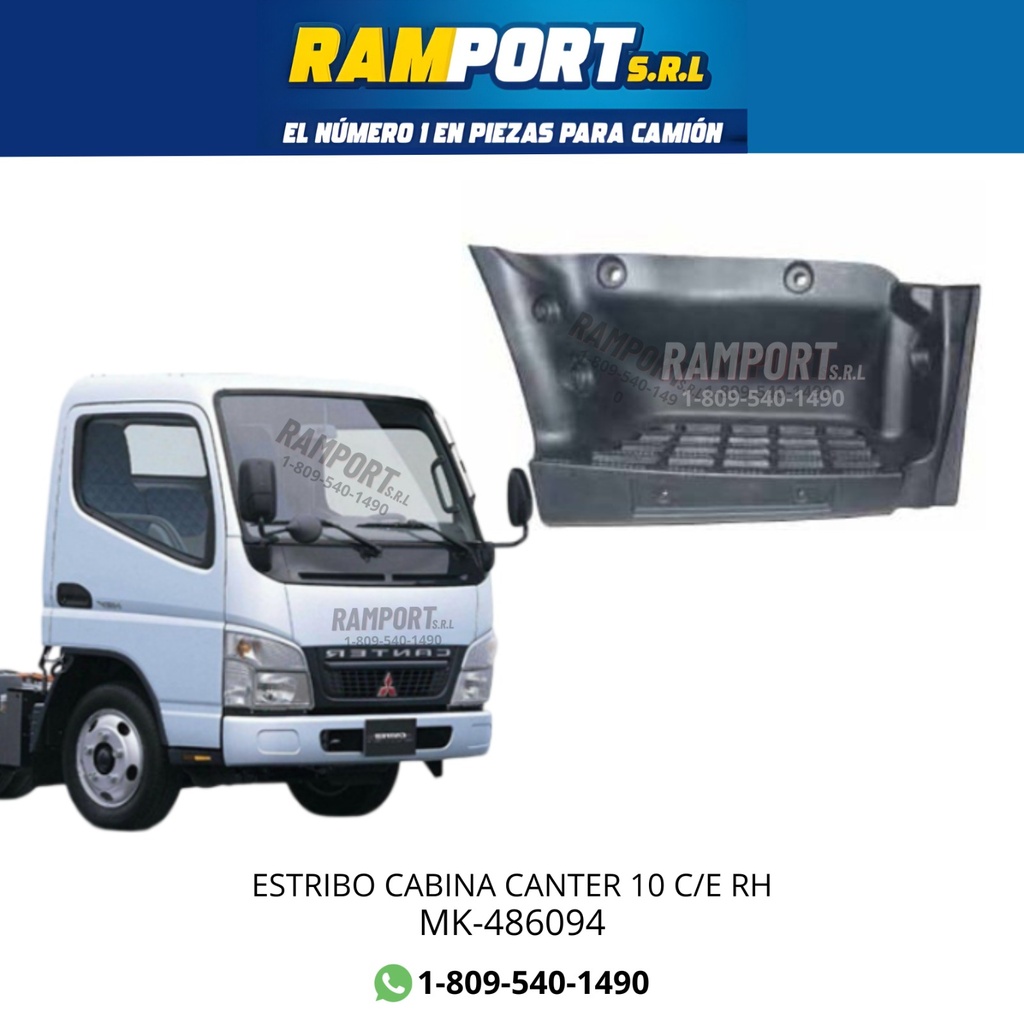 ESCALÓN CANTER 10 C/E RH