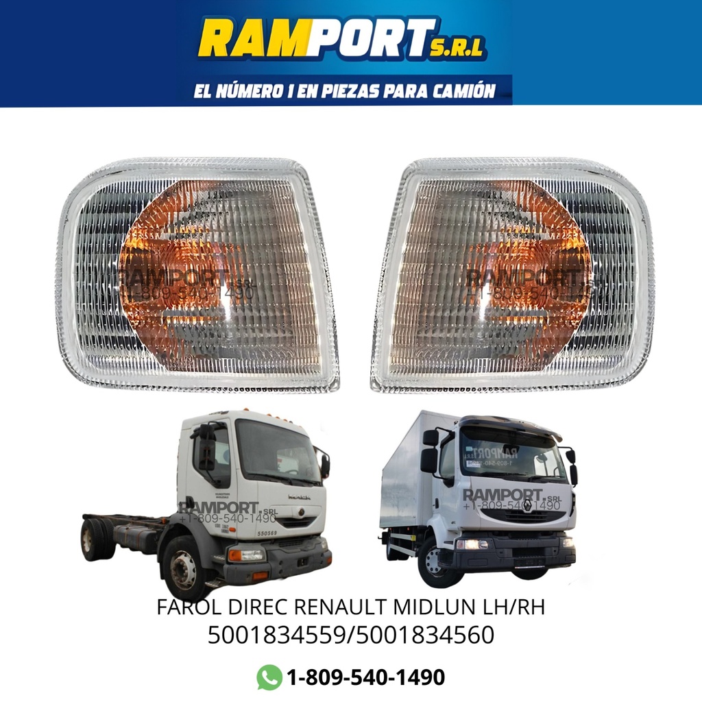 FAROL DIREC RENAULT MIDLUN *