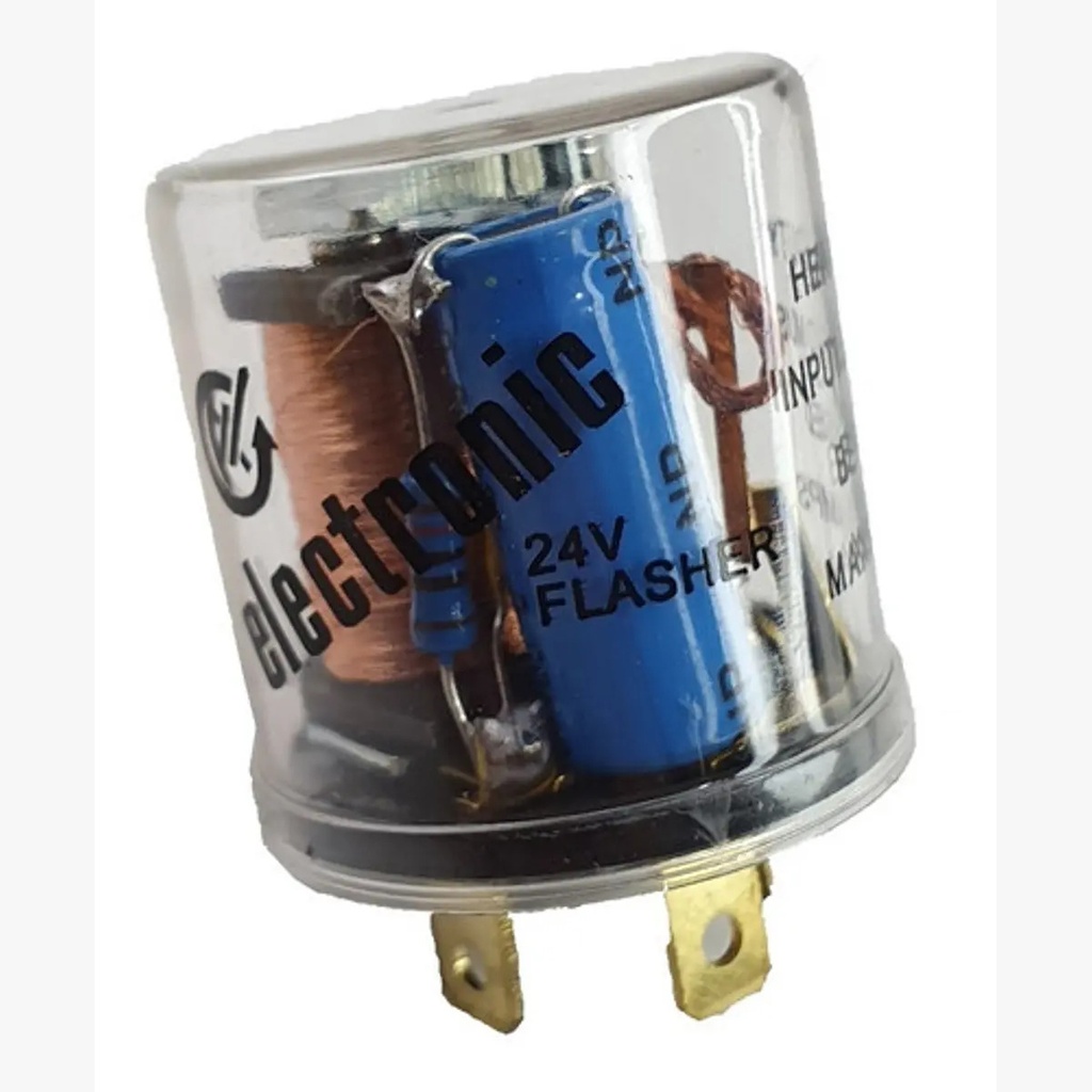 [HD-24] FLASHER ELECTRONICO 24V 2PATA