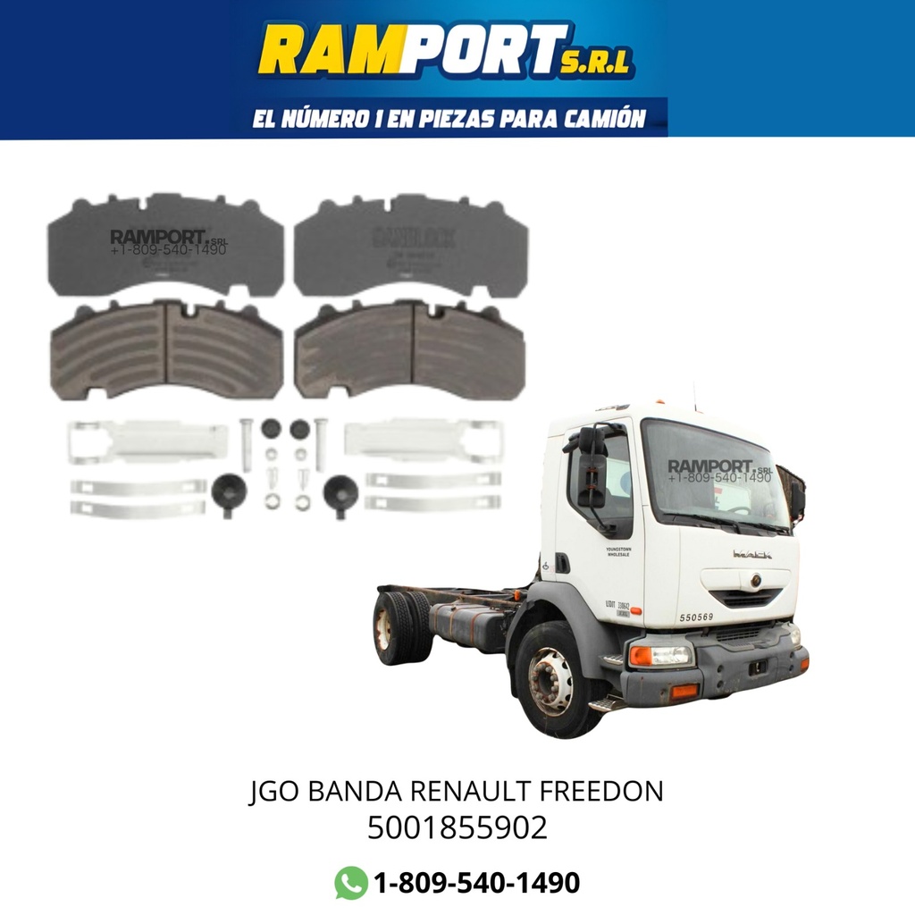 [5001855902 NT] BANDA RENAULT FREEDON *5