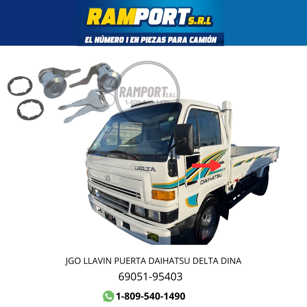 [69051-95403] JGO LLAVIN LATERAL DELTA DINA -5