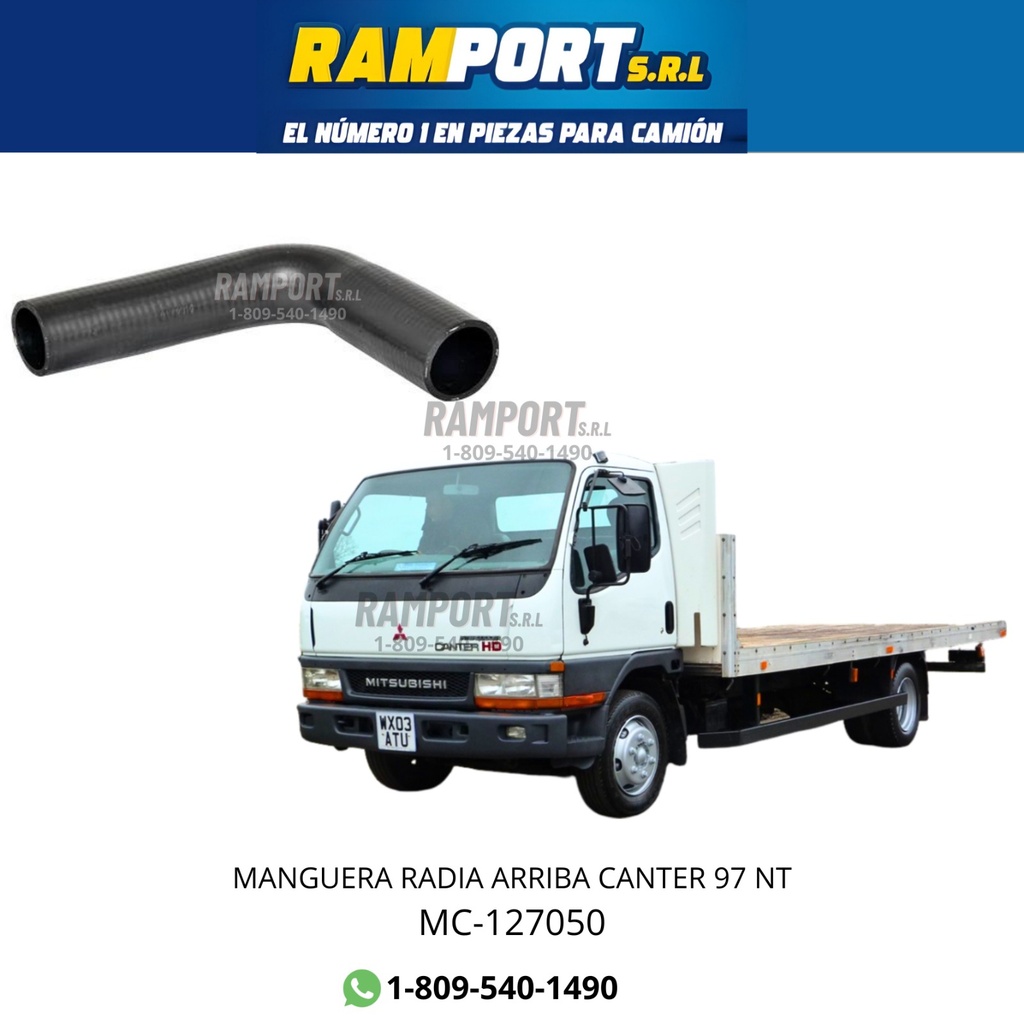 [MC-127050] MANGUERA/R ARRIBA CANTER 97