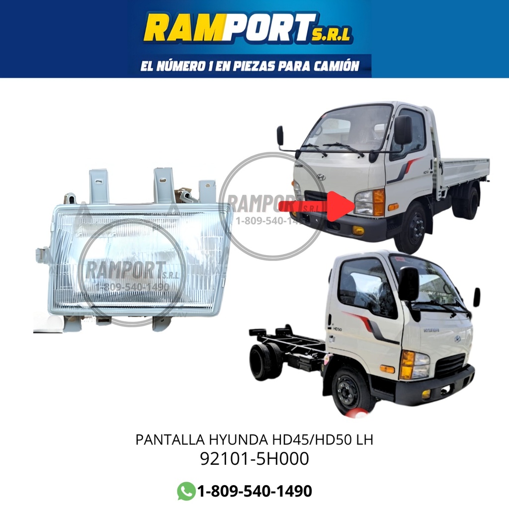 PANTALLA HYUNDA HD45/HD50 LH