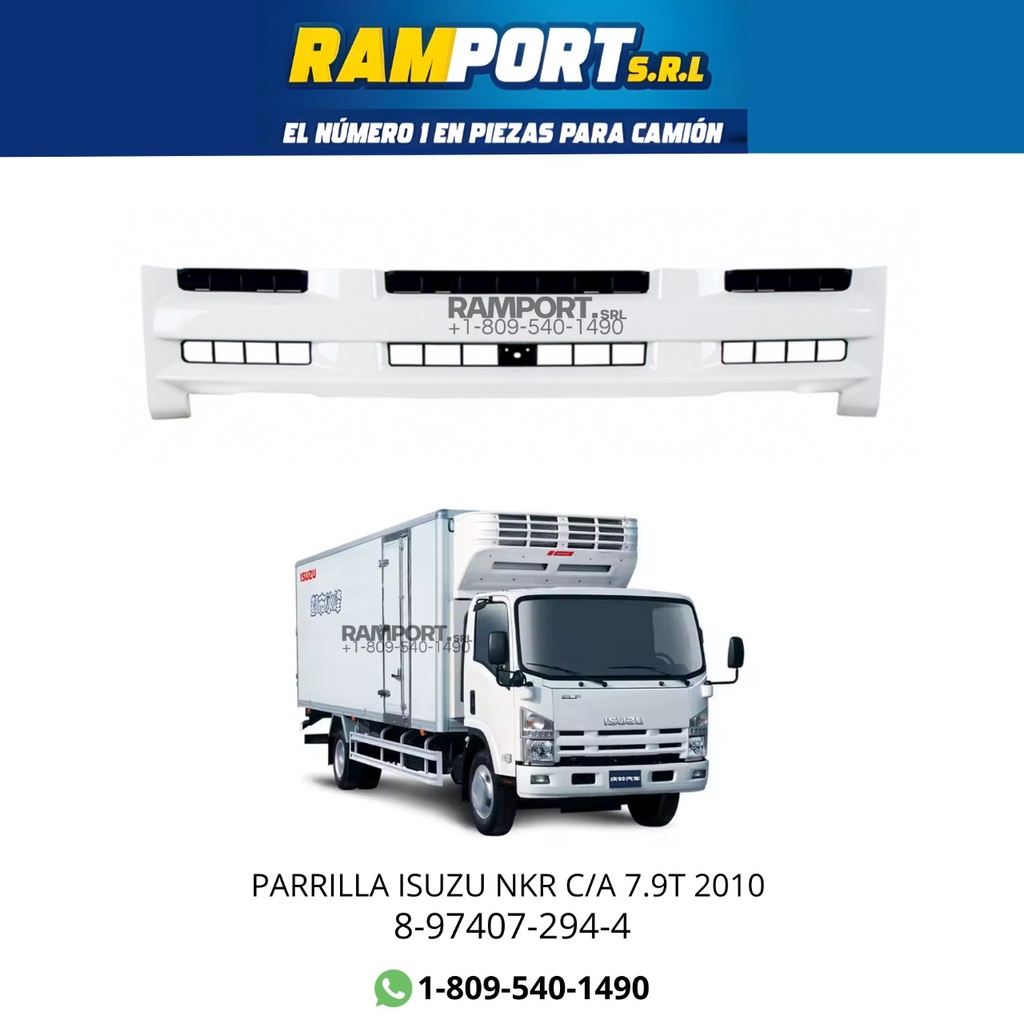 PARRILLA ISUZU NKR C/A 7.9T 2010 