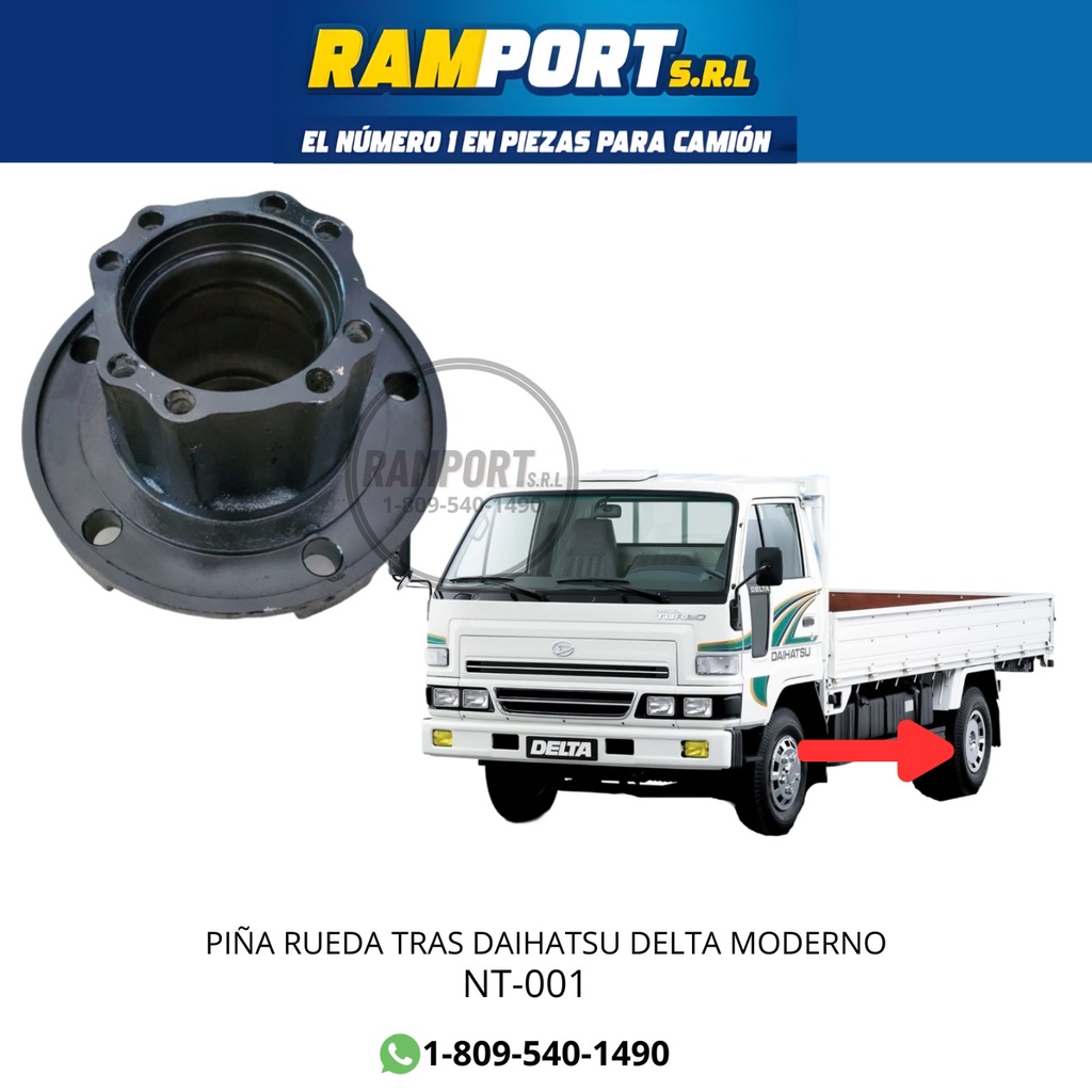 CUBO RUEDA TRAS DELTA MODERNO -4
