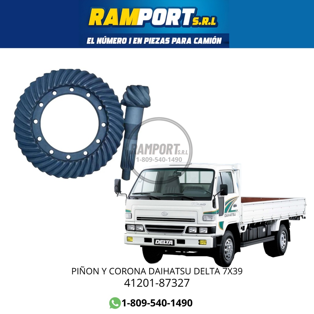 [41201-87329] PIÑON Y CORONA DELTA 7X41