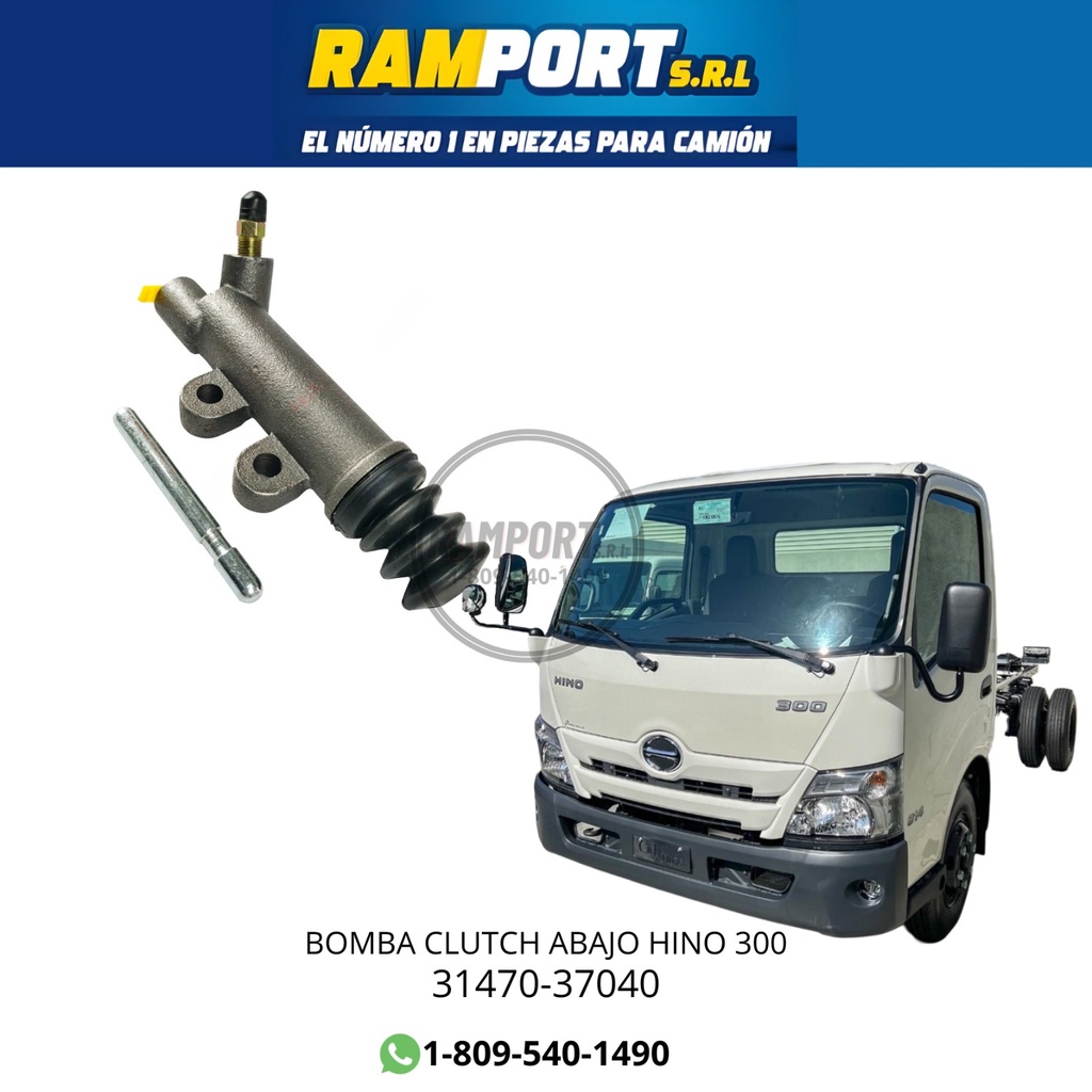 BOMBA CLUTCH ABAJO HINO 300