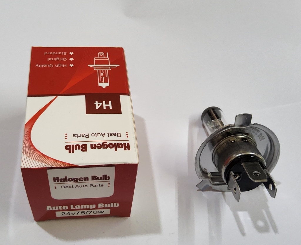 [H4-24V] BOMBILLO HALOGENO NOLMAR 24V 75/70W