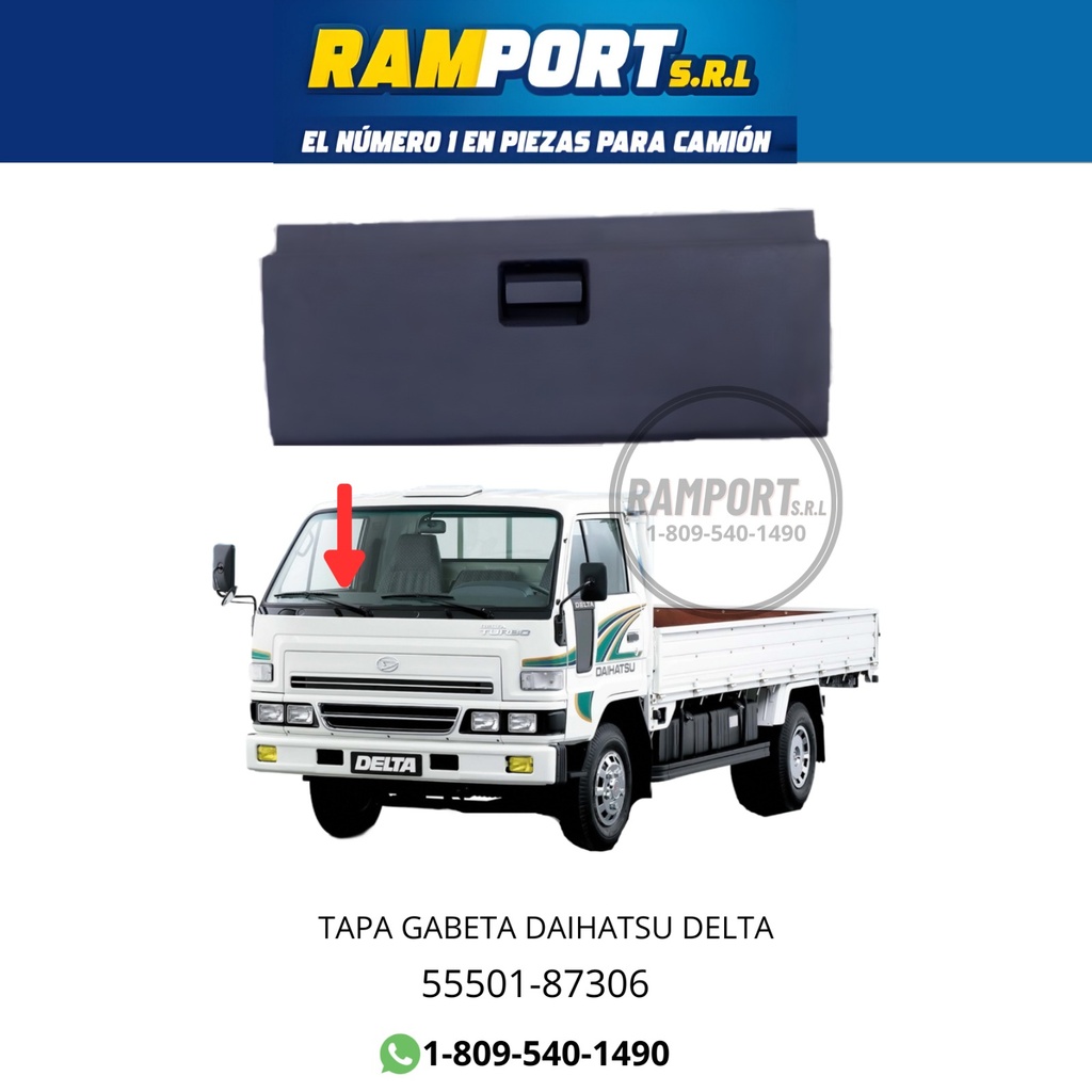 [55501-87306] TAPA GABETA DELTA