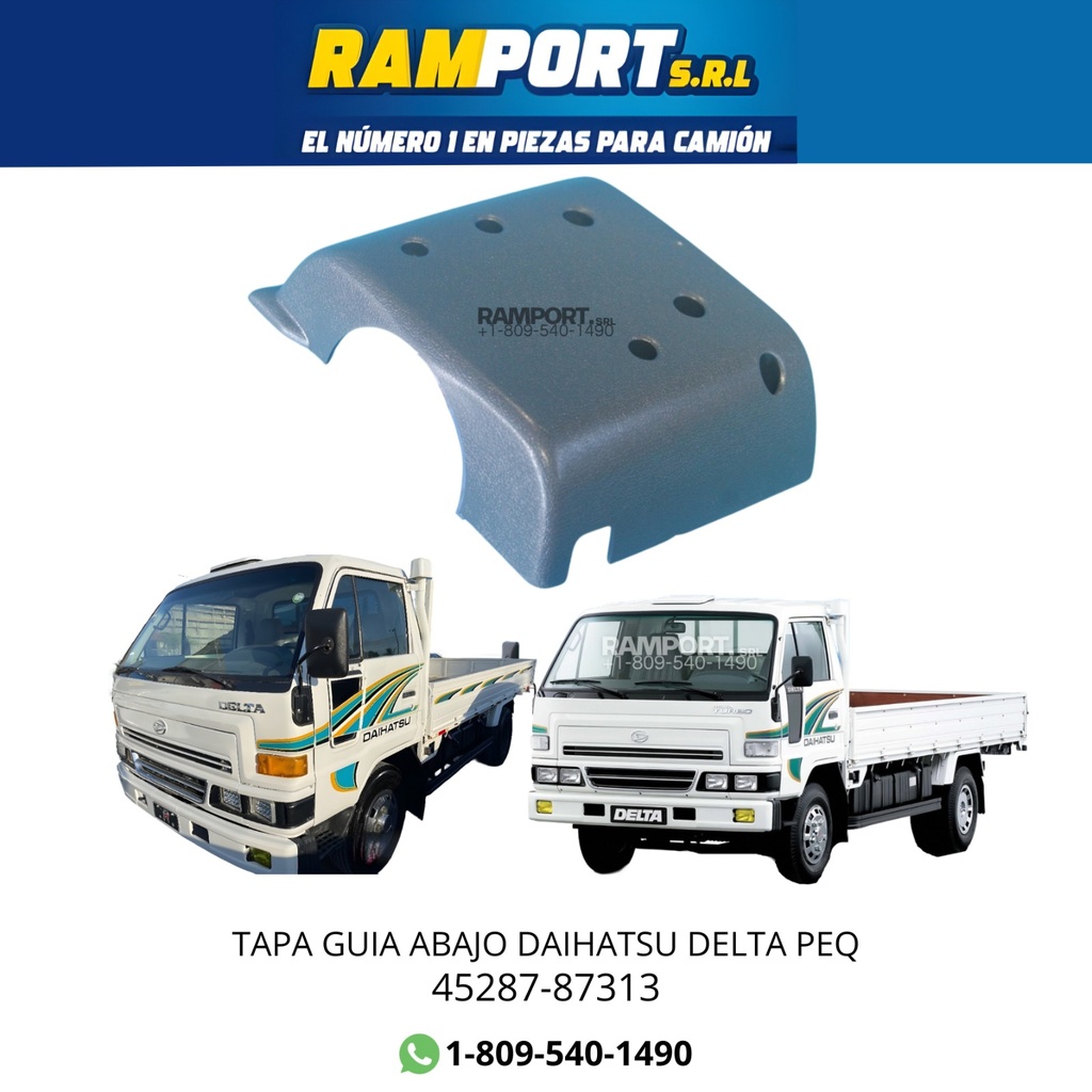 [45287-87313] TAPA GUIÁ ABAJO DELTA PEQUEÑA