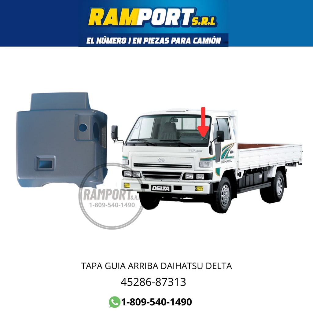 TAPA GUIA ARRIBA DELTA