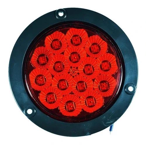 [F324V13CM-RED] FAROL TRAILER LED 12/24V ROJO 3 HOYO 