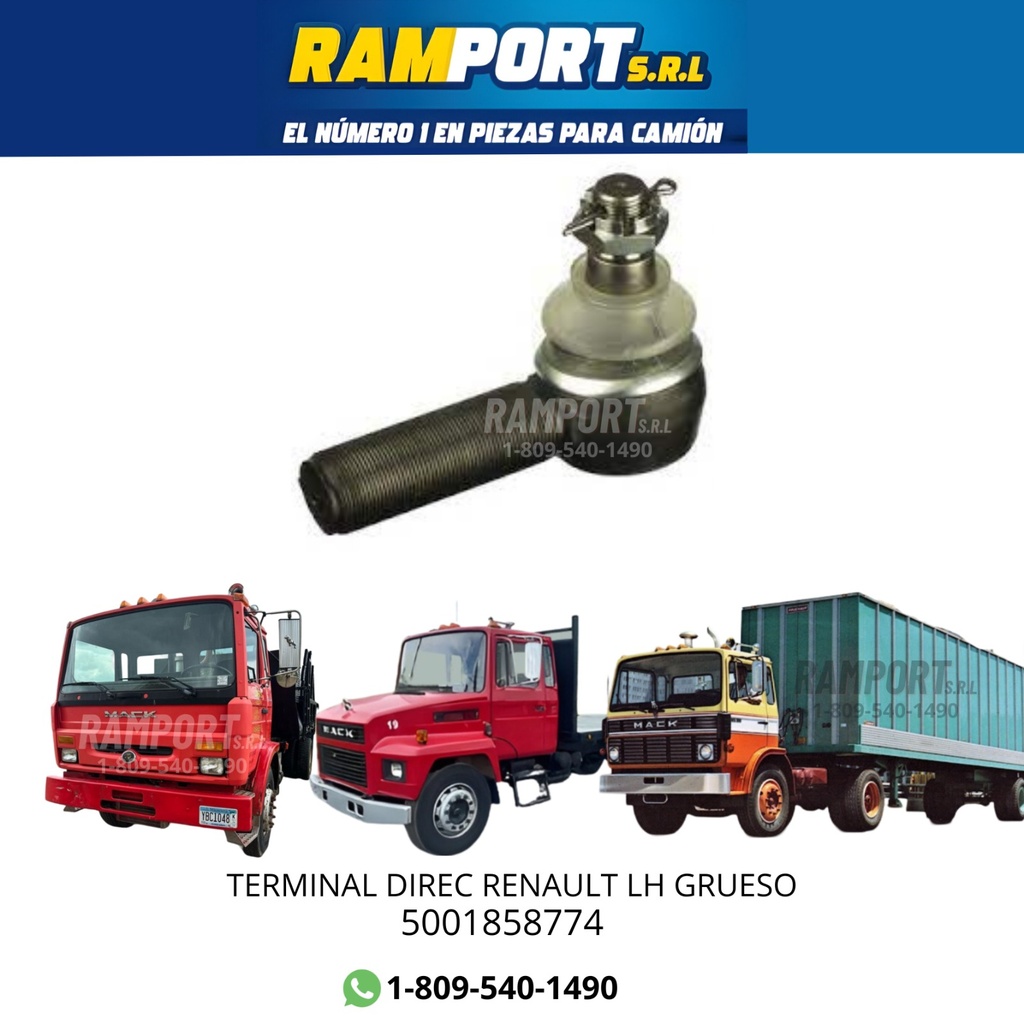 [5001858774 NT] TERMINAL DIRECCIÓN RENAULT MER LH GRUEZO *