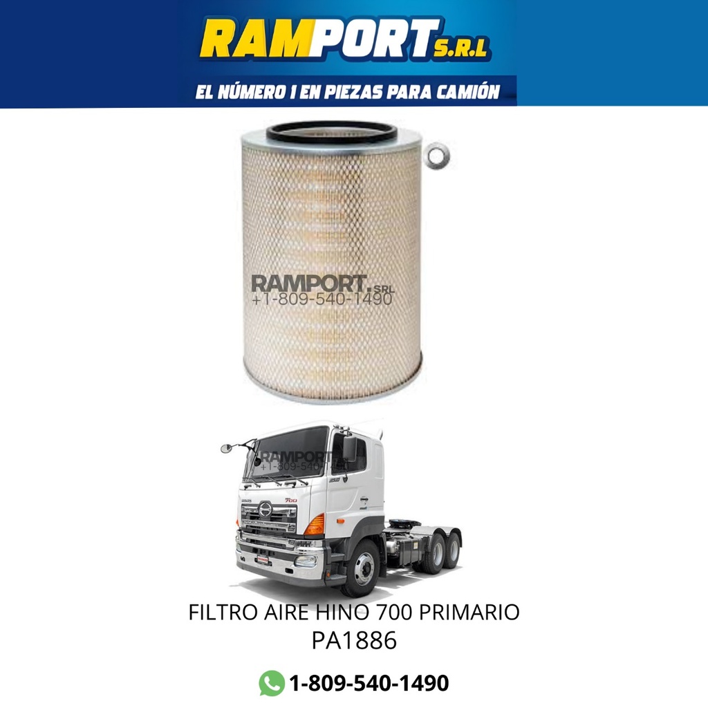 FILTRO AIRE HINO 700 PRIMARIO