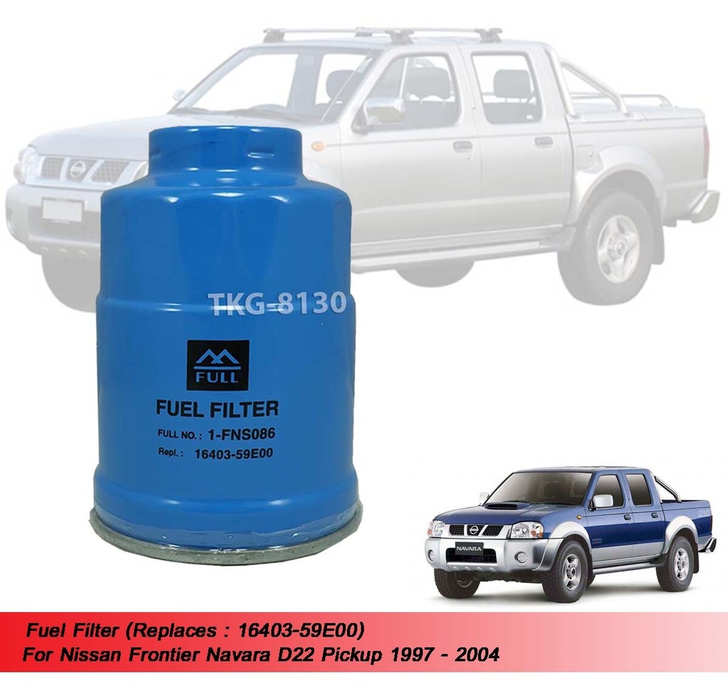 FILTRO GASOIL NISSAN D21/D22 NAVARA ROCA