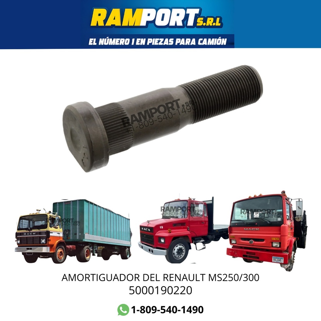 TORNILLO RUEDA TRAS RENAULT 300 * 4