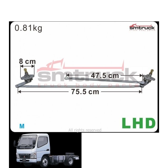 VARILLAJE L/V CANTER 07/12