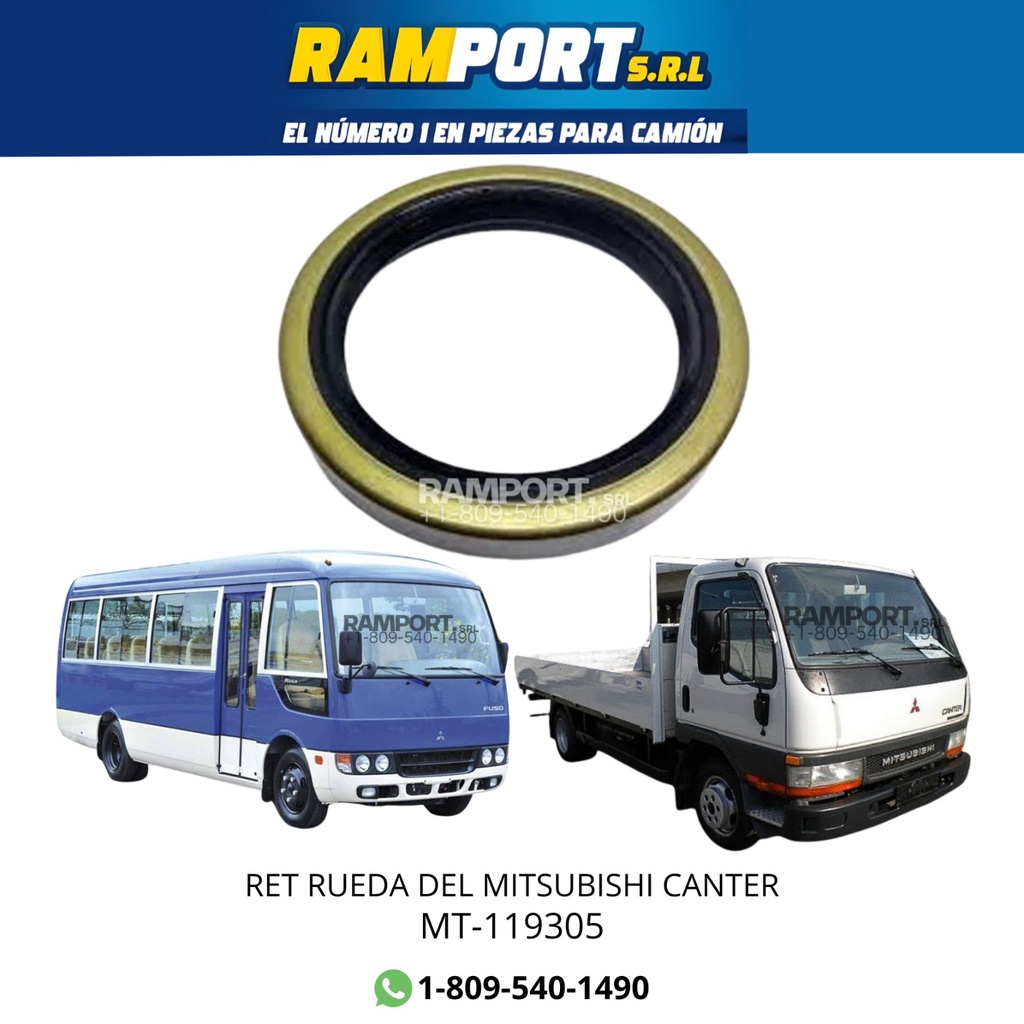[NTMT-119305] RET RUEDA DEL MITSUBISHI CANTER NT