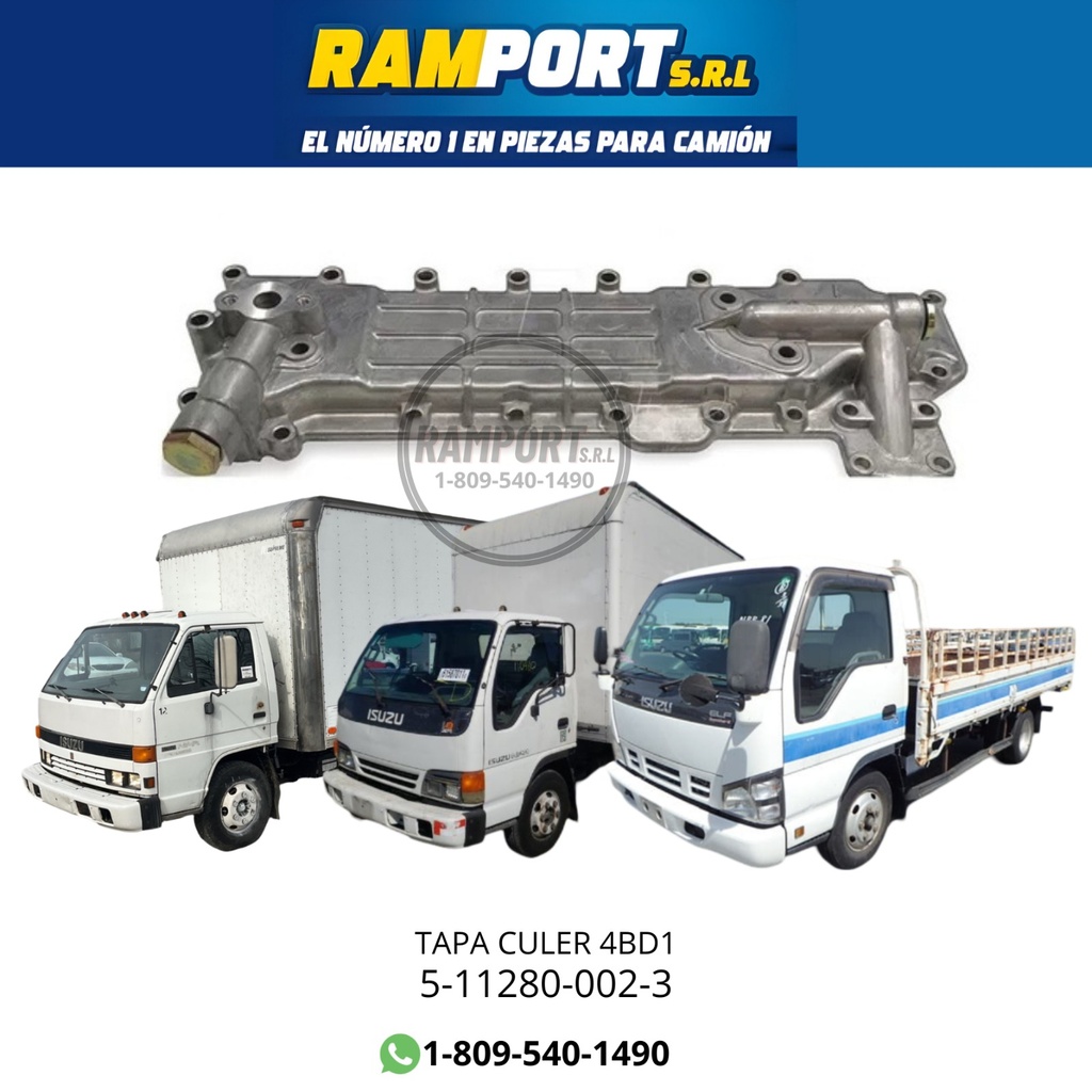 TAPA CULER ISUZU 4BD1