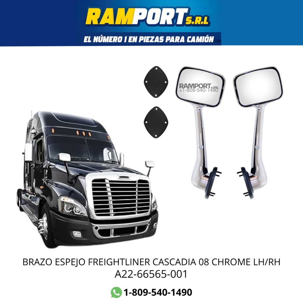 BRAZO/E FREIGHTLINER CASCADIA 08 CROME RH *
