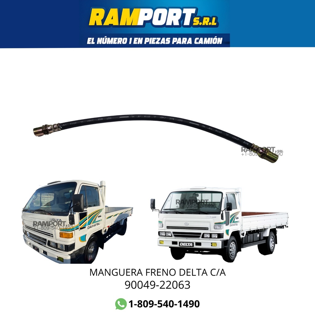 MANGUERA FRENO DELTA C/A