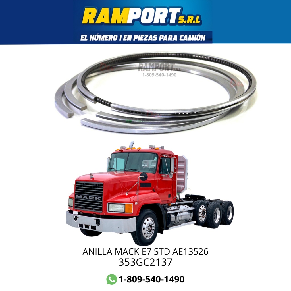 ANILLA MACK E7 STD AE13526 *