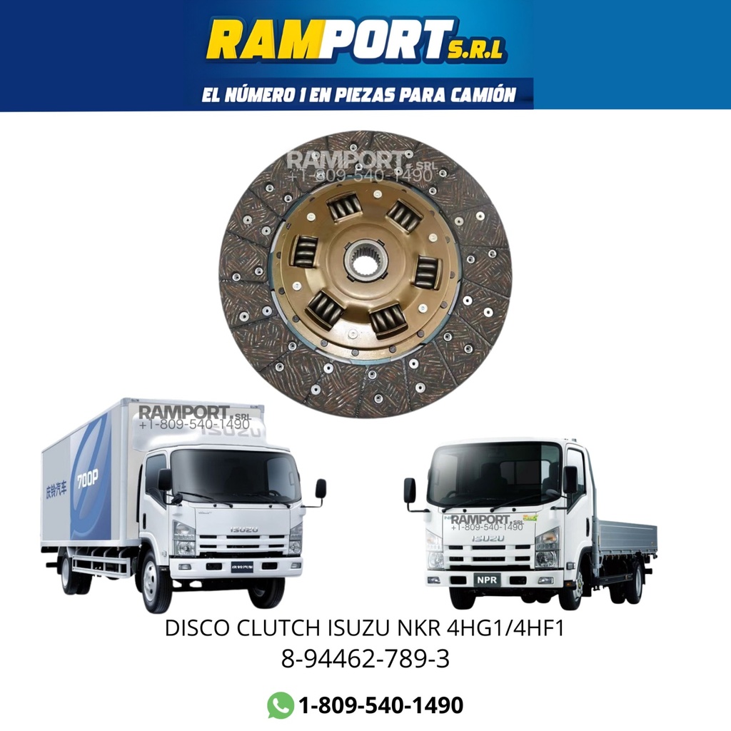 [8-94462-789-3 NT] DISCO CLUSTCH ISUZU NKR 4HG1/4HF1