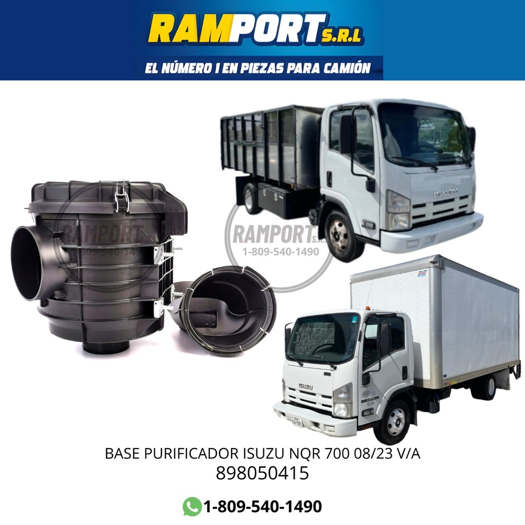 CAJA DE FILTRO AIRE ISUZU NQR 700 08/23 V/A