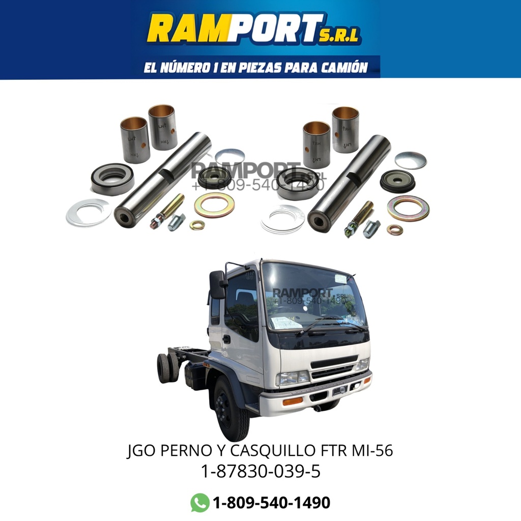 [1-87830-039-5] JGO PERNO Y CASQ FTR MI-56 MRK