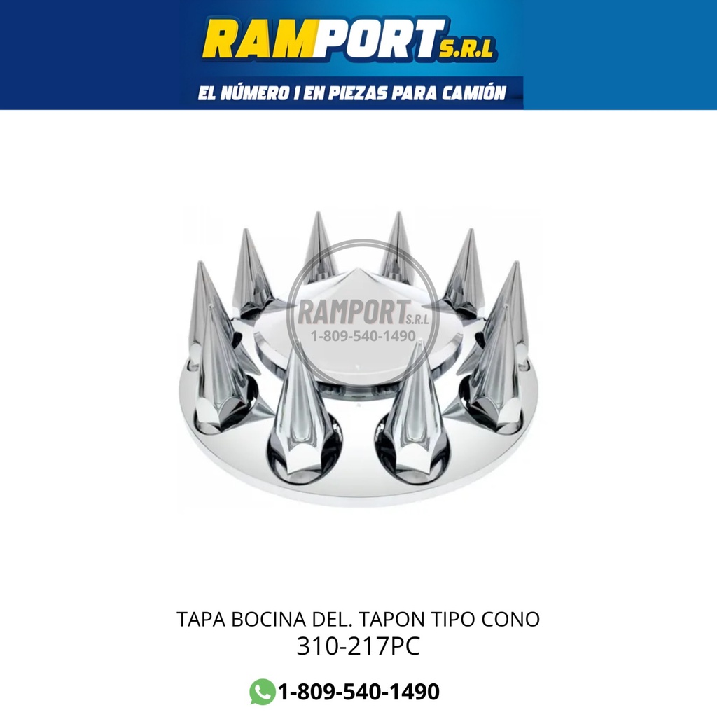 [310-217PC] TAPA BOCINA DEL TAPON TIPO CONO