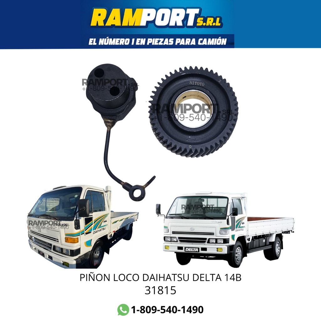 PIÑON LOCO DAIHATSU DELTA 14B -4