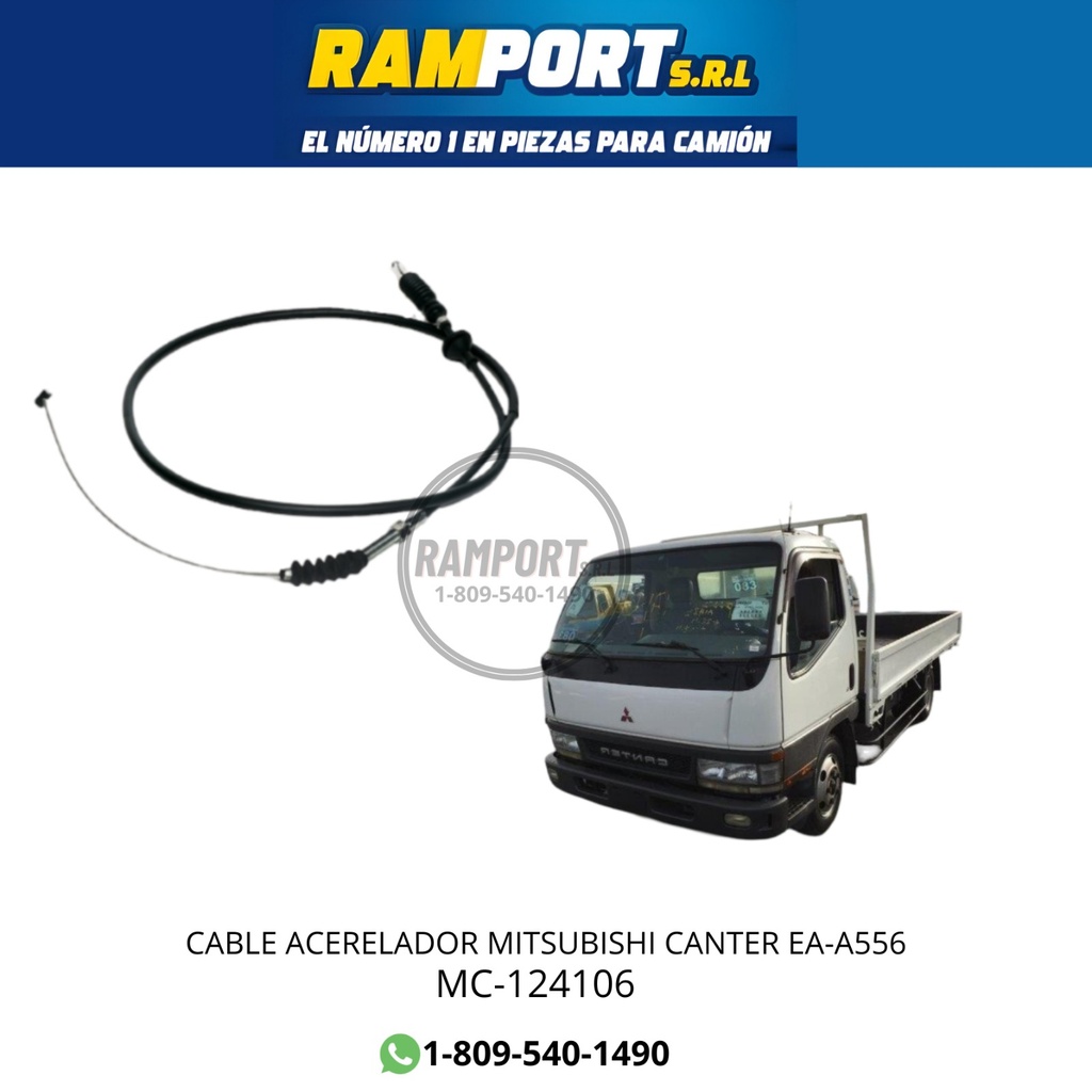 CABLE ACERELADOR CANTER EA-A556