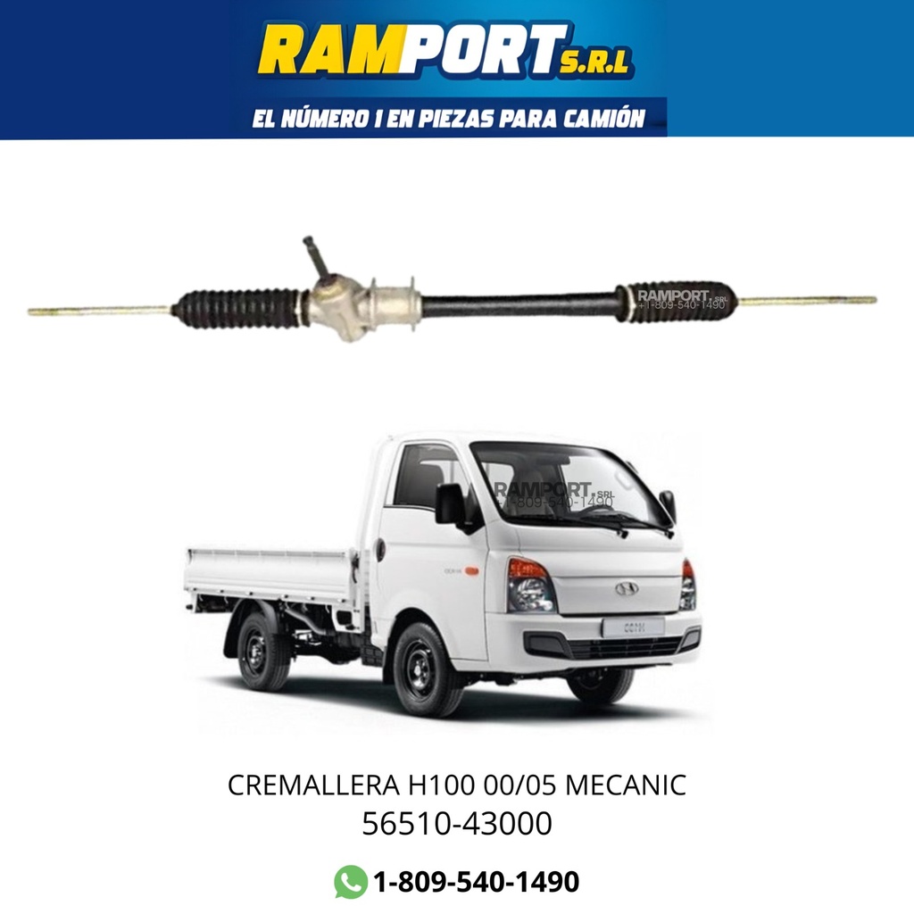 CREMAYERA HYUNDAI H100 00/05 MECANIC
