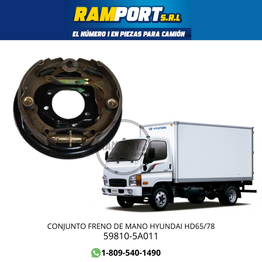 [59810-5A011] KIT FRENO DE MANO HYUNDAI HD65/78