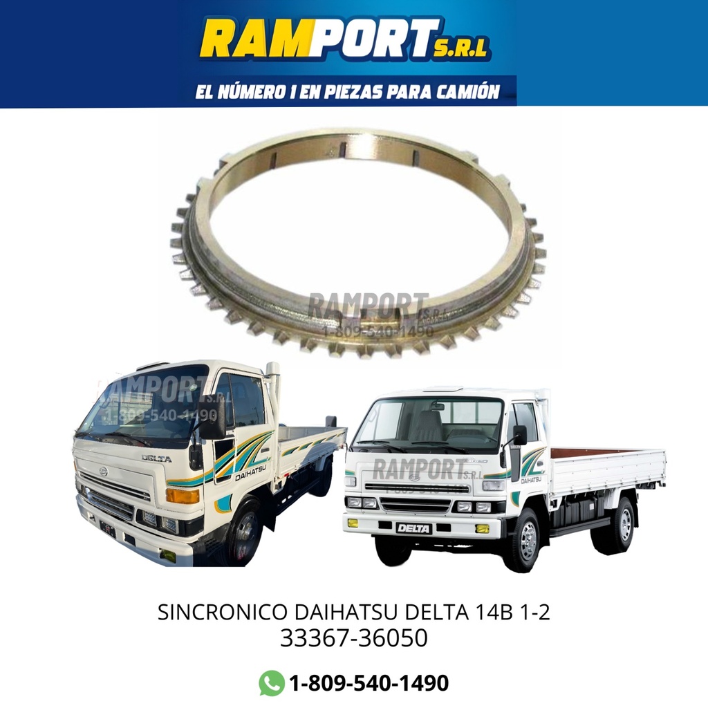 [33367-36050] SINCRONICO DAIHATSU DELTA 14B 1-2