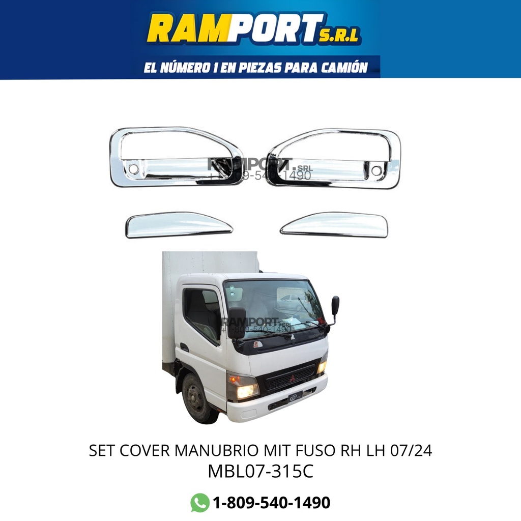 SET COVER MANUBRIO MIT FUSO RH LH 07/24