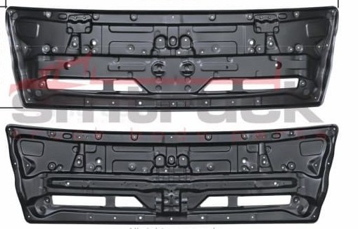 SUBCONJUNTO INTERIOR DEL PANEL HINO VICTOR 