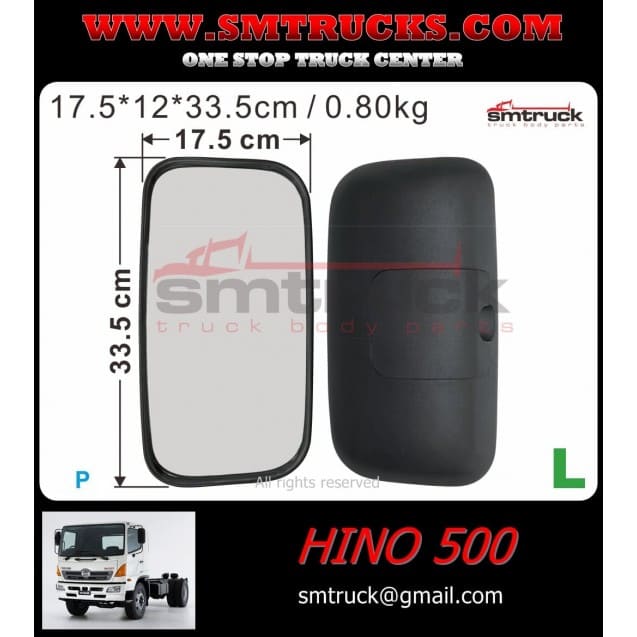ESPEJO HINO 500 FG GH 2008 LH RH-4